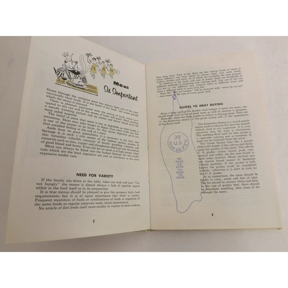 Cutco Cookbook Worlds Finest Cutlery 1961 Margaret Mitchell Hardcover Vintage